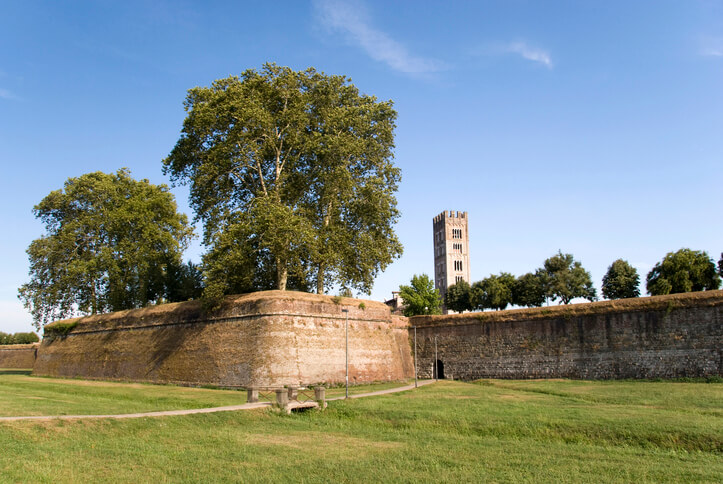 monuments of lucca wall